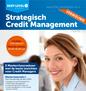 Masterclassreeks Strategisch Credit Management 20161